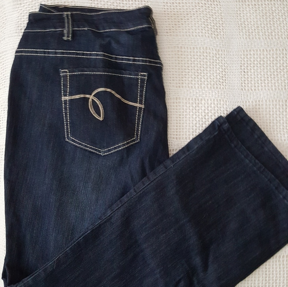 Avenue denim bootcut jeans